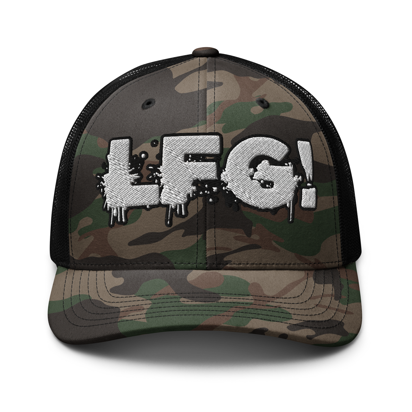 LFG Camouflage Trucker Hat