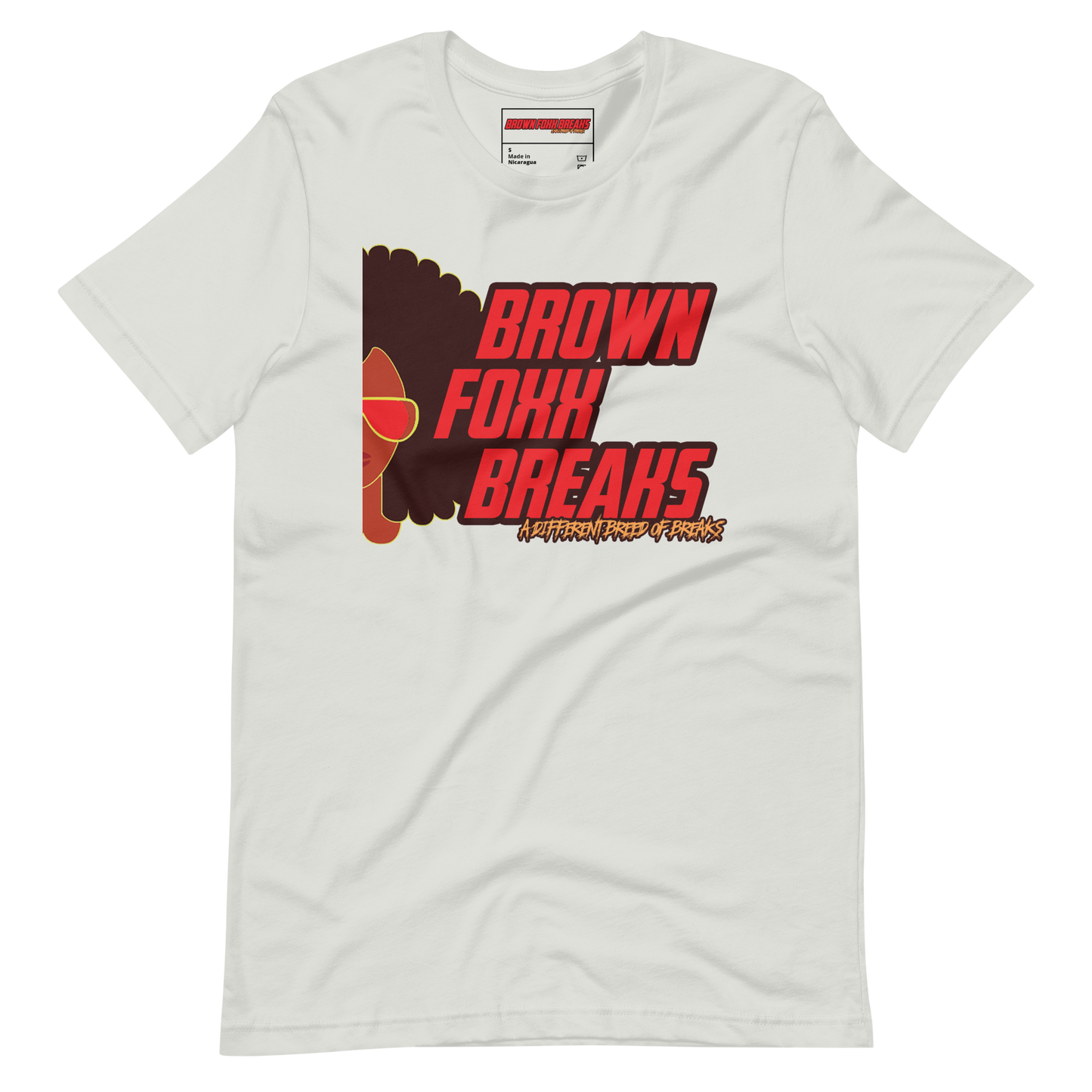 Brown Foxx Breaks Iconic Tee